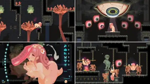 图片[2]-【ACT/动态/像素/异种/产卵/官中/PC】淫神的祭品【375M】-梦殒游戏库